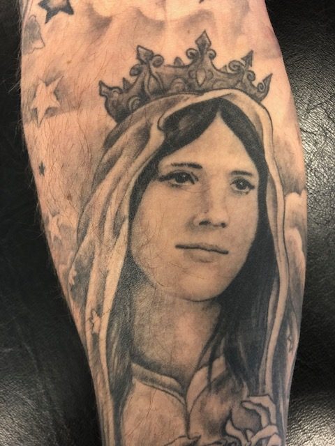 Königin Inskin Dave Beier Tattoo Radolfzell