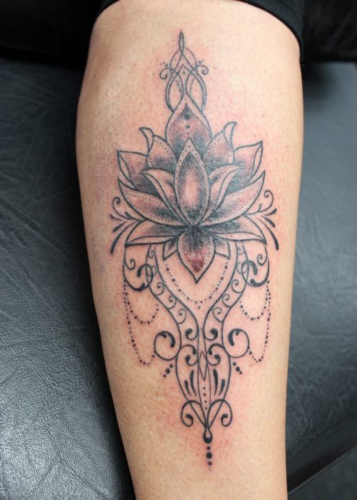 Lotos InSkin Tattoo Dave Beier Radolfzell