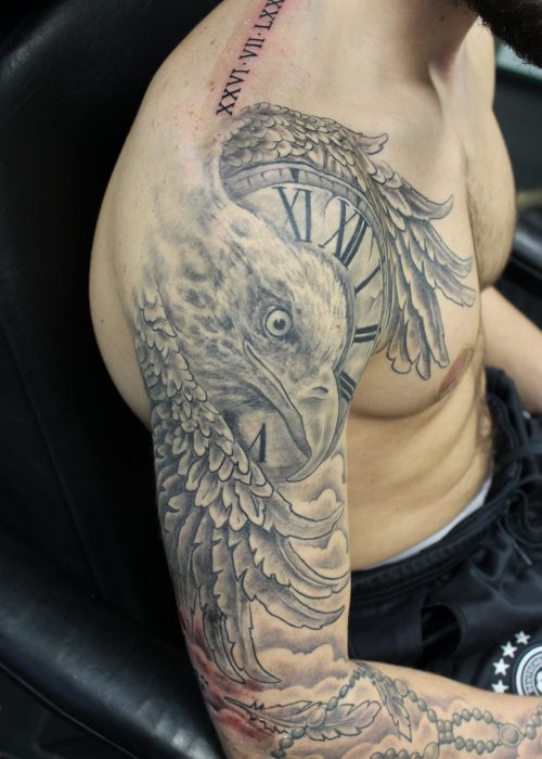 Adler Tattoo Dave Beier Radolfzell