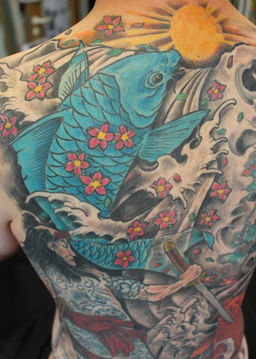 Koi InSkin Tattoo Dave Beier Radolfzell